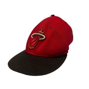 Miami Heat New‎ Era 9FIFTY Hardwood Classics Snapback Red NBA Adjustable Hat cap